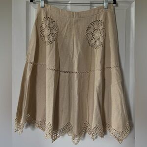 Brazilian style skirt. 100 % linen. Size M / 4.
